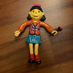 1994 Mattel‎ Little Debbie Singing Doll Toy Microphone Pink Hair Bow